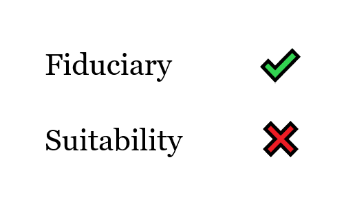 Financial Advisor Standards Fiduciary vs. Suitability